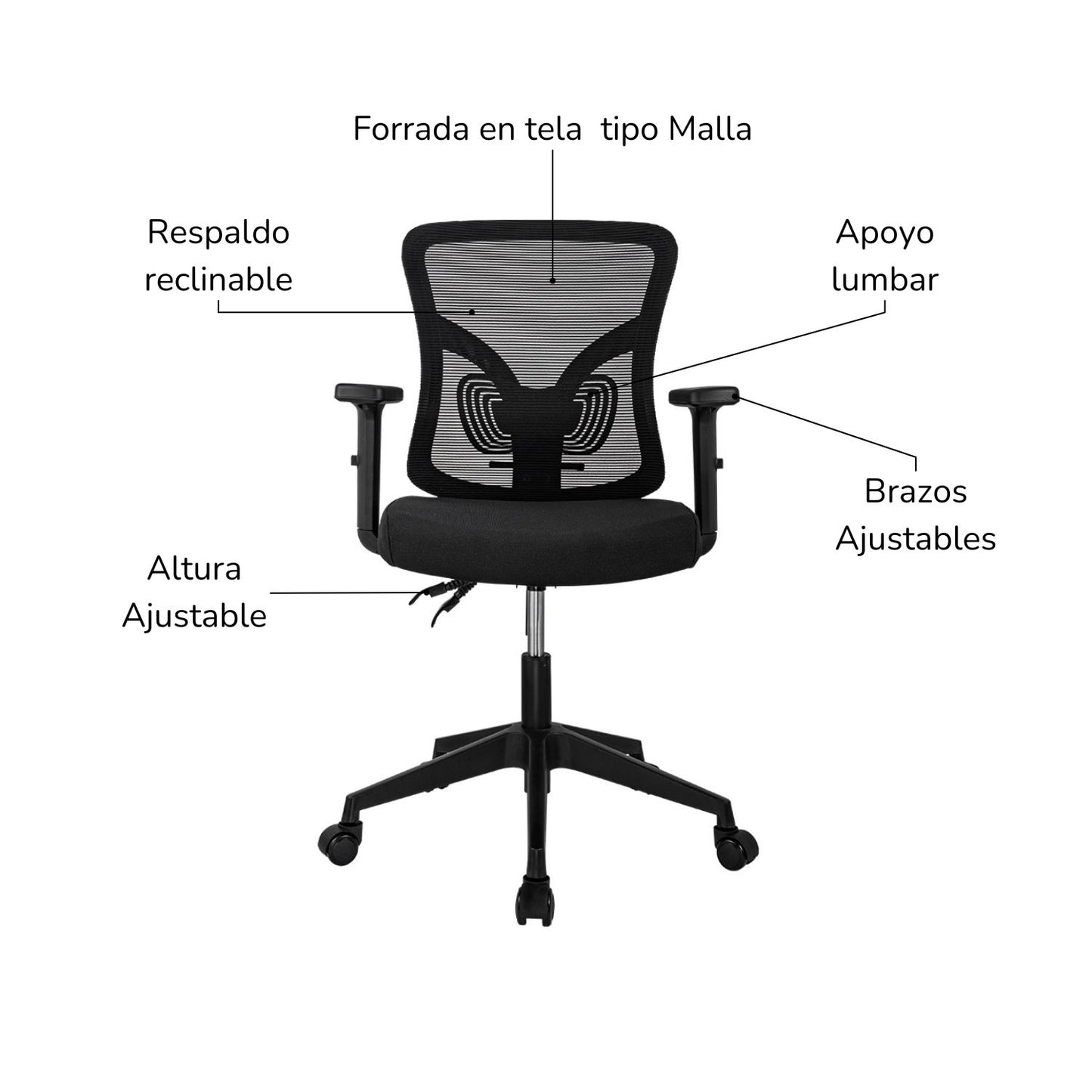 Silla de Oficina Gerente Ankara