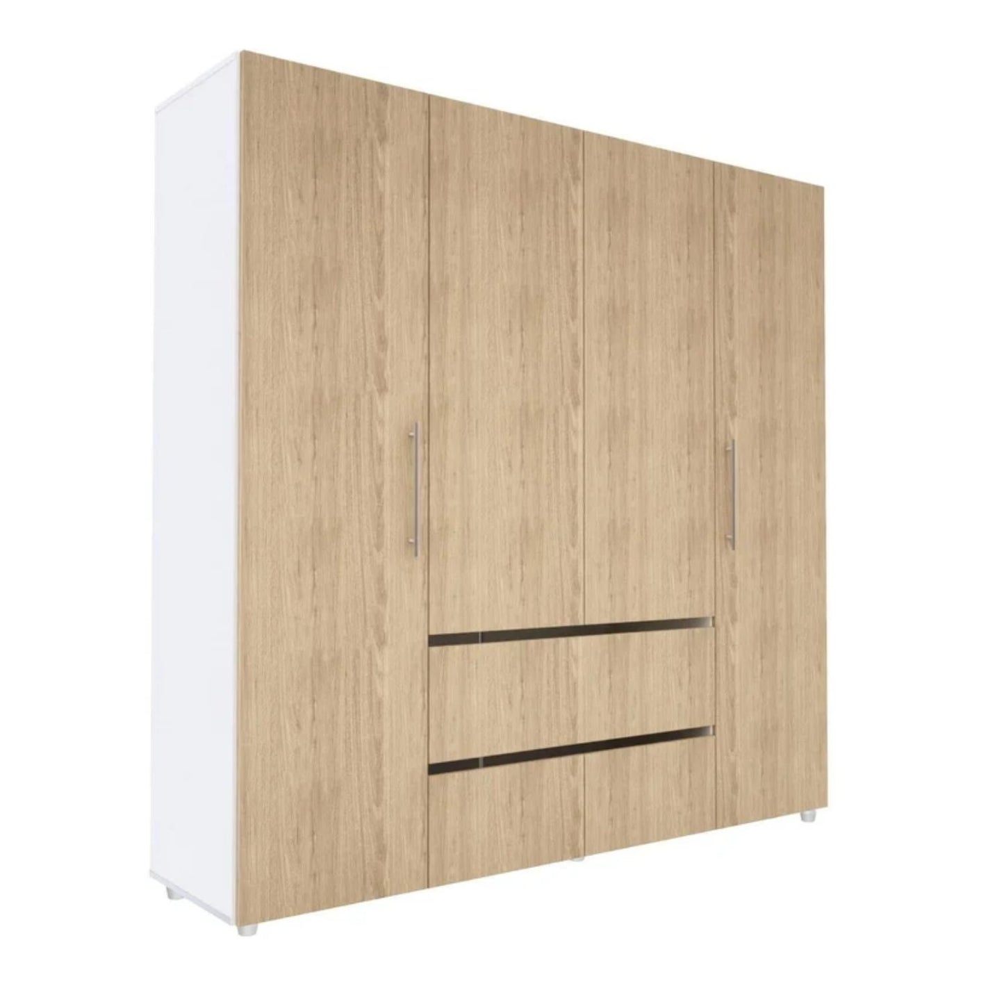 Closet 6 Puertas 120,9x200x49,8 Color Nogal Capri