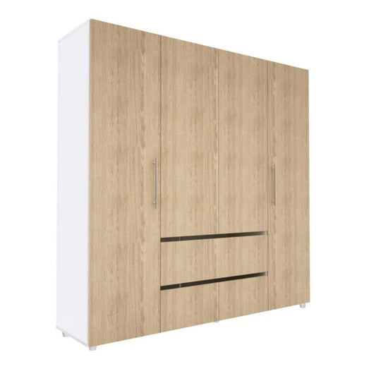 Closet 6 Puertas 120,9x200x49,8 Color Nogal Capri