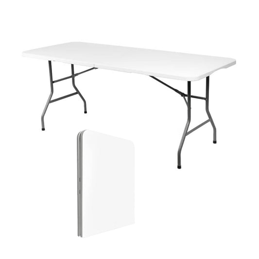 Mesa Plegable Plástica Eco Tipo Portafolio de 180 cm