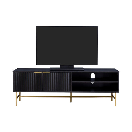 Mueble de TV Moderno Queens Negro