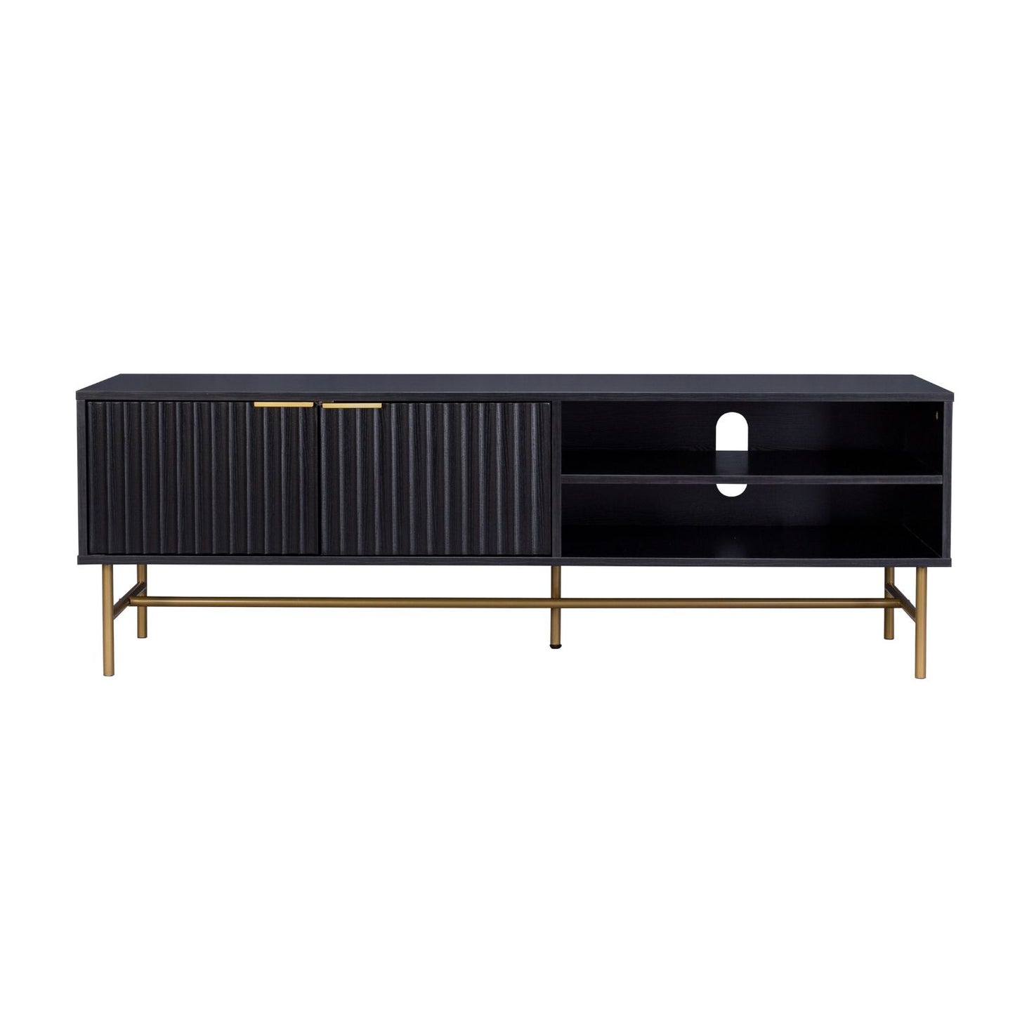 Mueble de TV Moderno Queens Negro