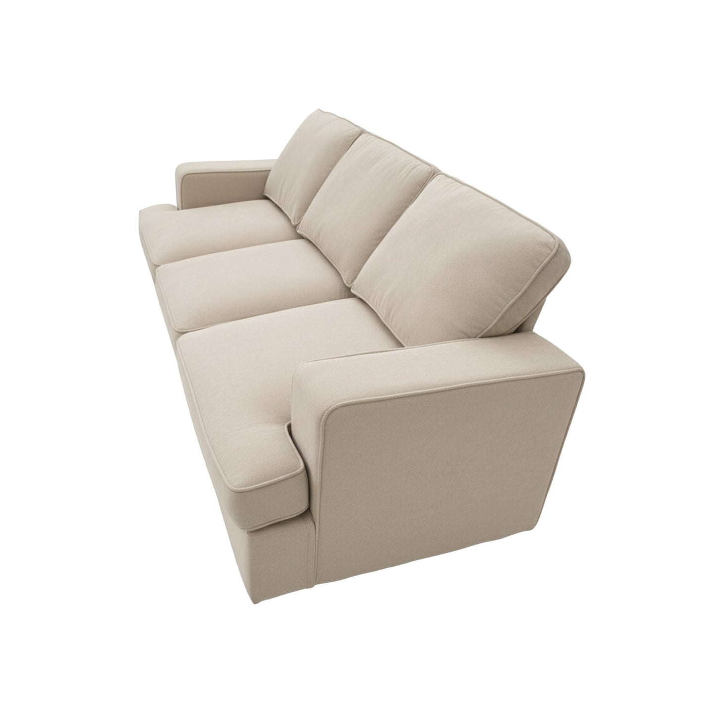 Sofá 3 Puestos Comprimido Sabina Beige