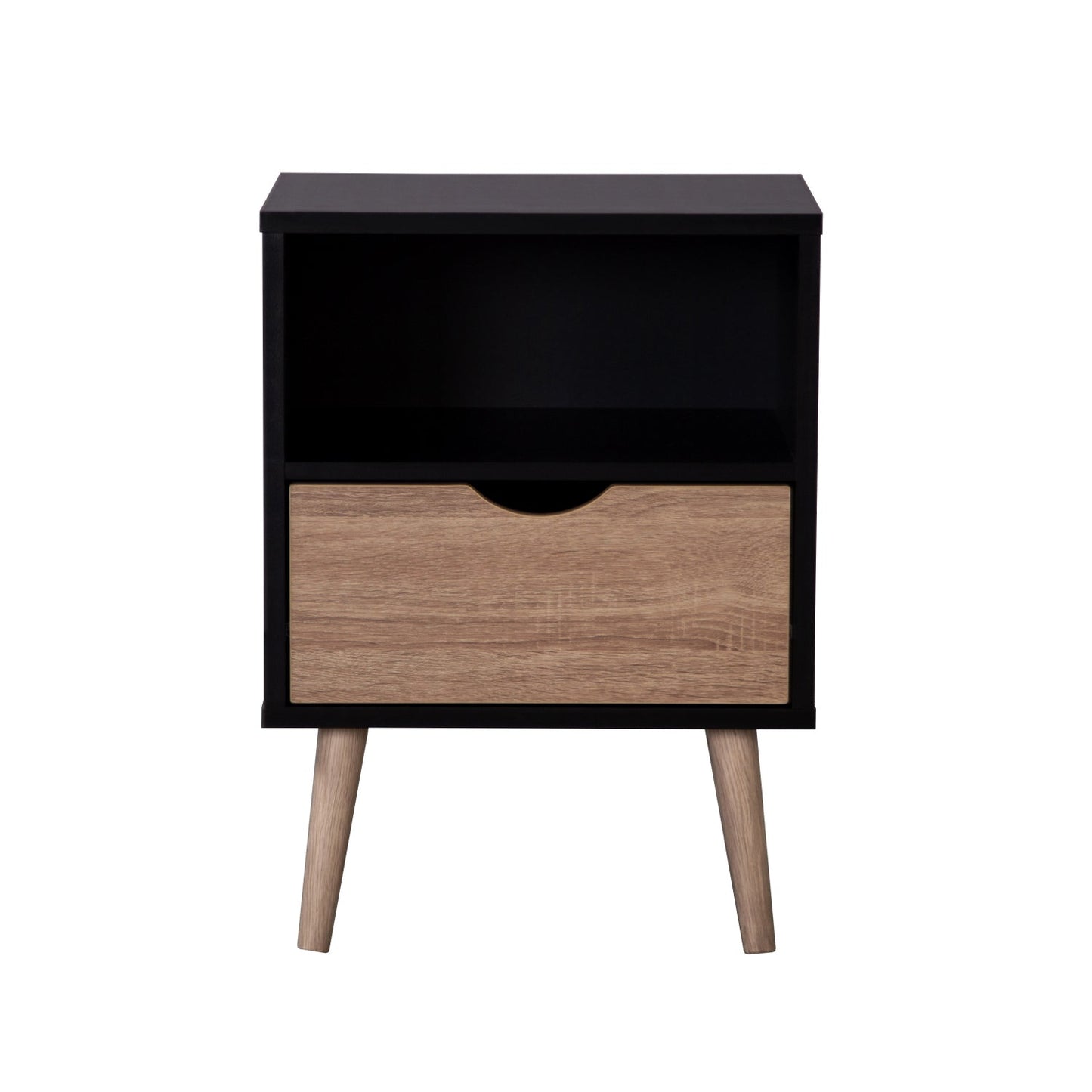Mesa de Noche Tromso-Black Nórdica