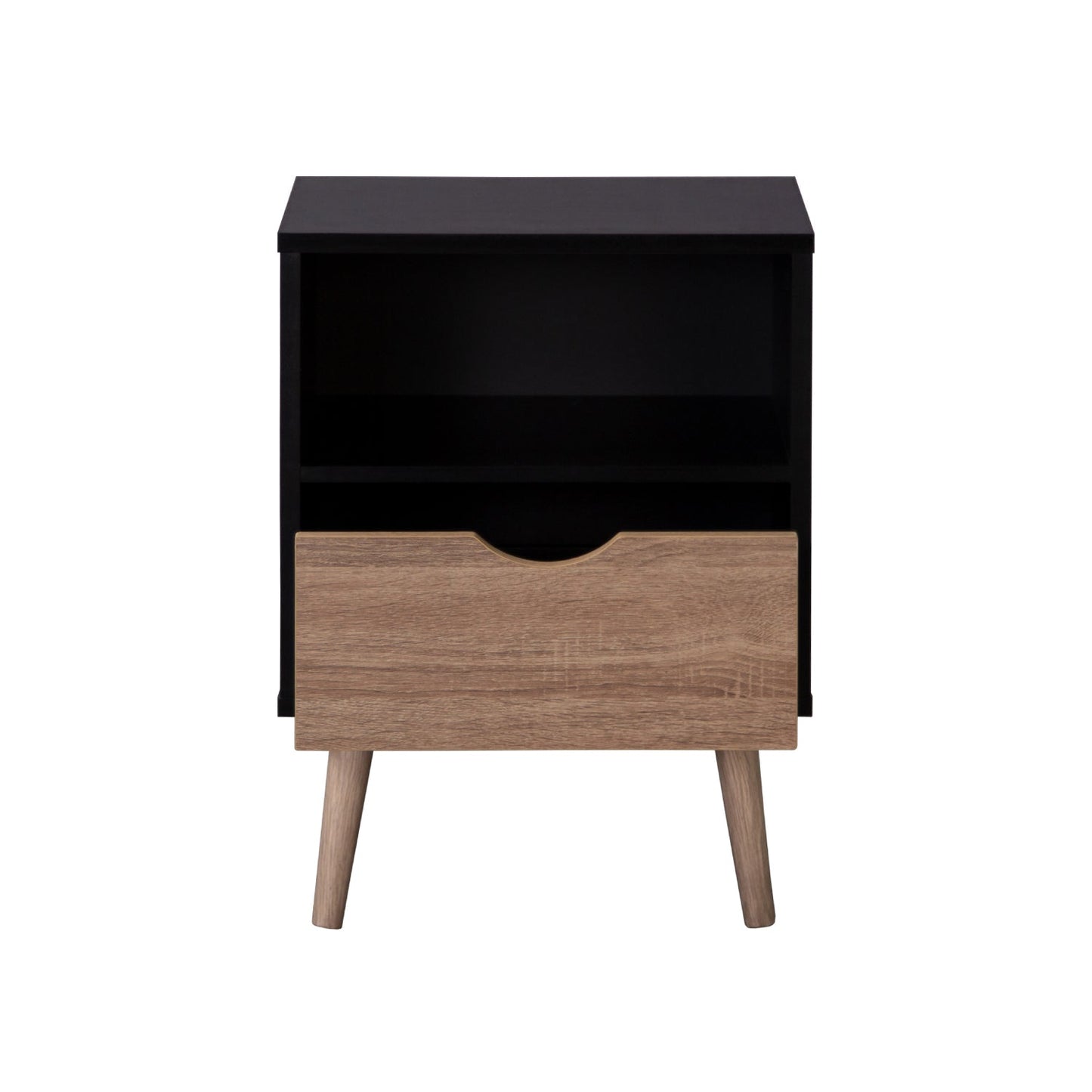 Mesa de Noche Tromso-Black Nórdica