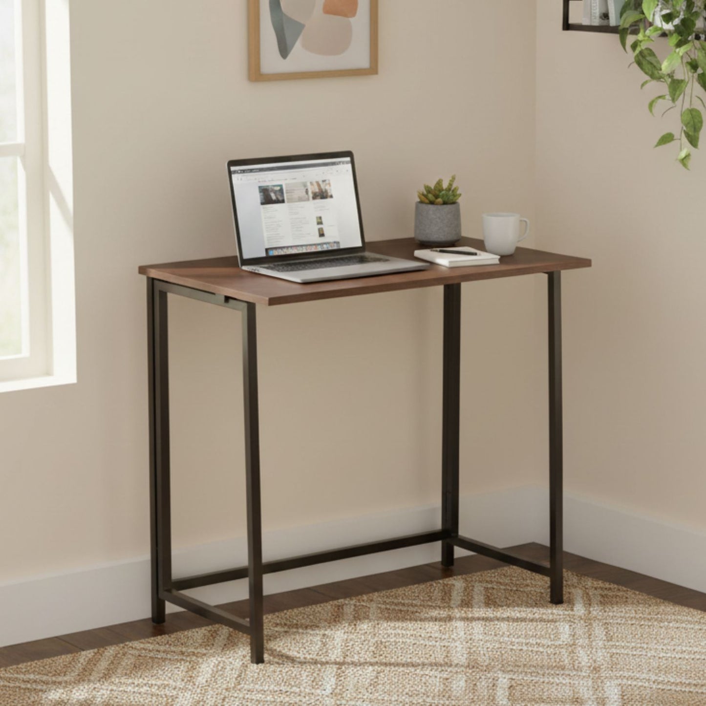 Escritorio Plegable Wengué Café