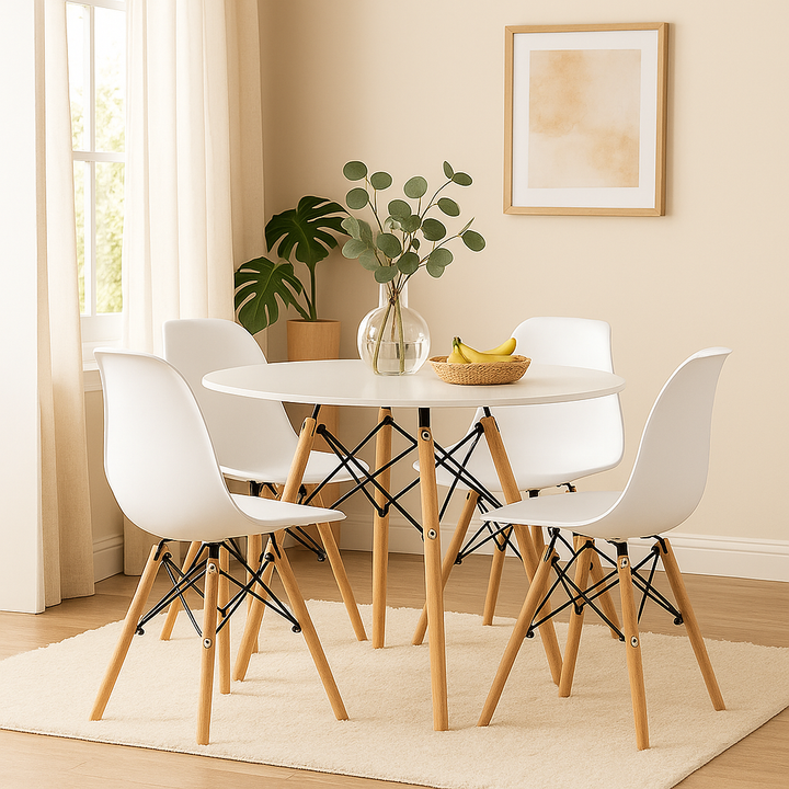 Silla de Comedor Eames Color Blanco