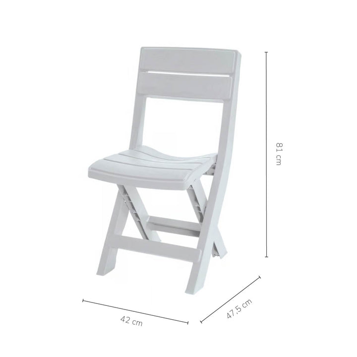 Silla Auxiliar Plegable Luma Gris