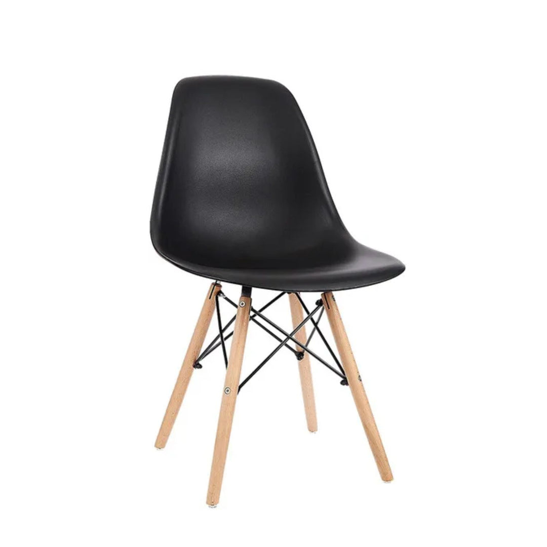 Silla de Comedor Eames Negra