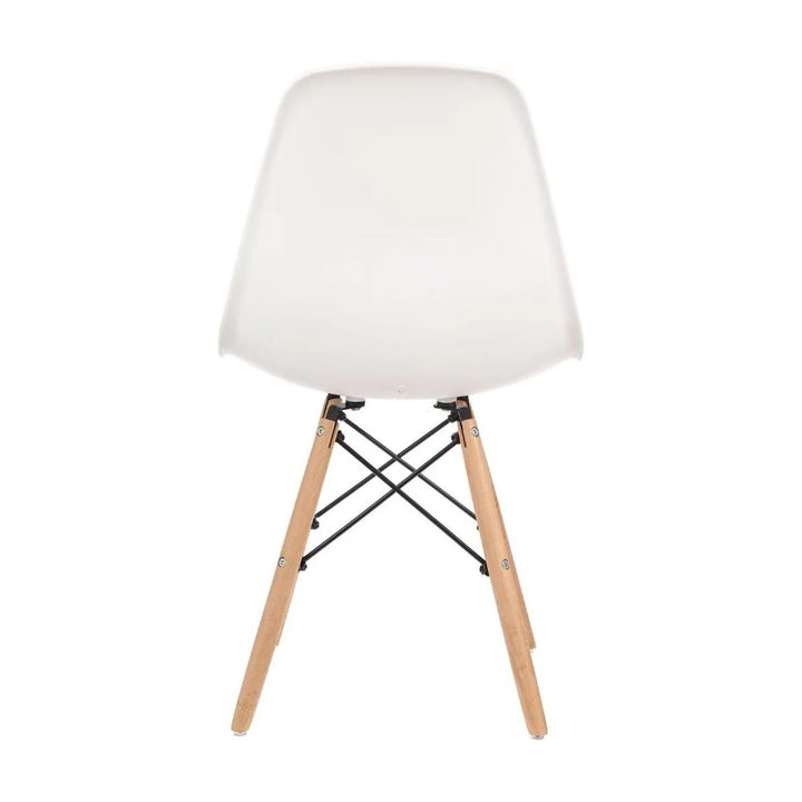 Set 4 Silla de Comedor Eames Blanco