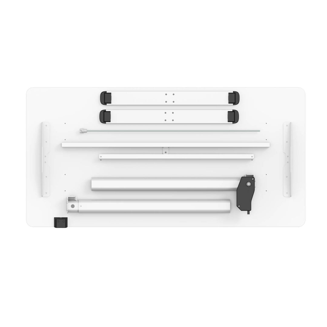 Escritorio Eléctrico Ajustable en Altura Blanco
