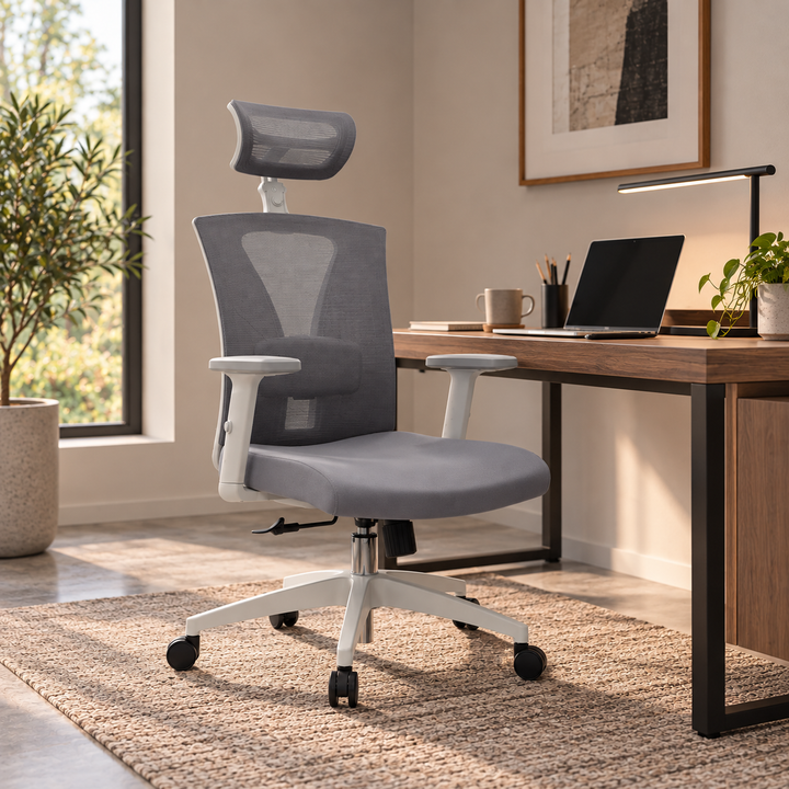 Silla de Oficina Presidente Niza Gris