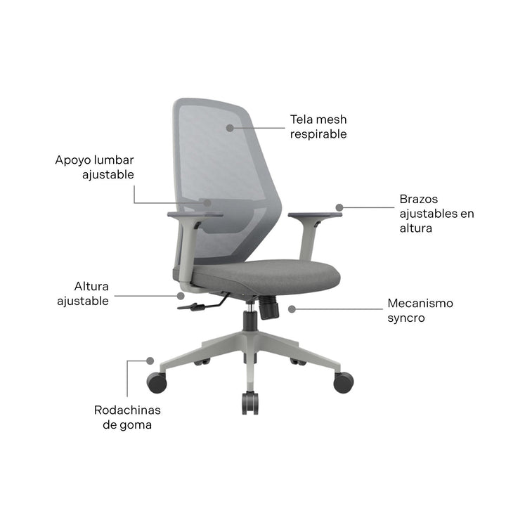 Silla de Oficina Gerente Eron