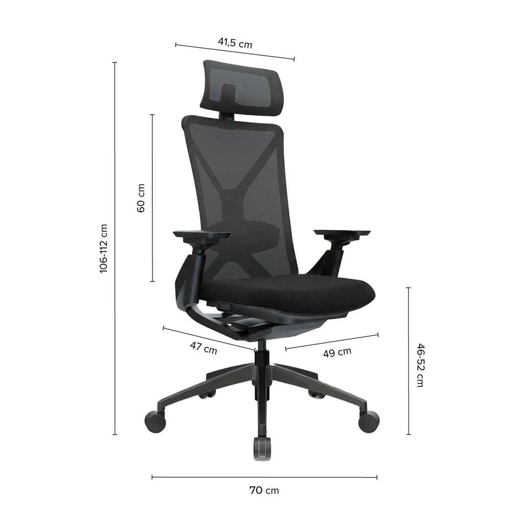 Silla de Oficina Presidente Flex