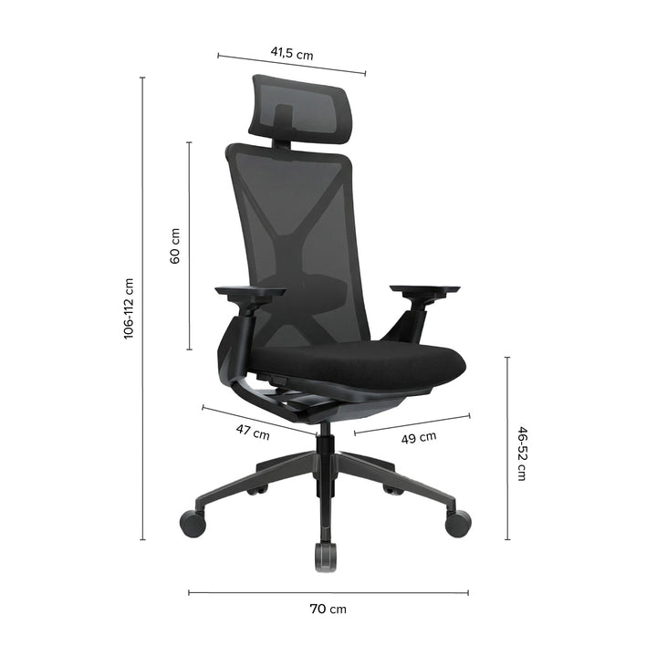 Silla de Oficina Presidente Flex