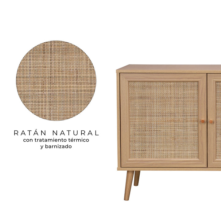 Bifé de Ratán Maui 140 cm