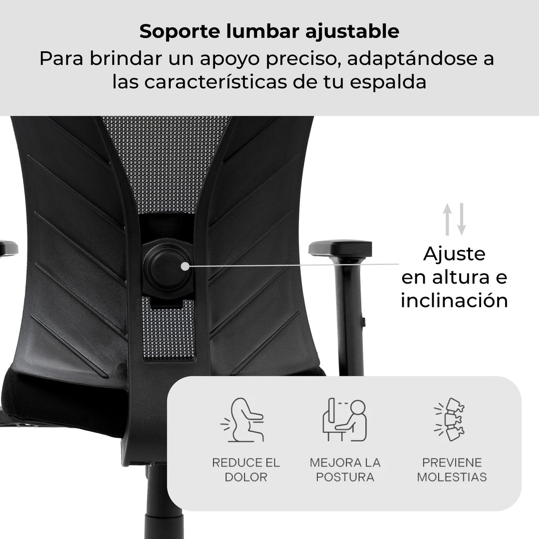 Silla de Oficina Presidente Niza