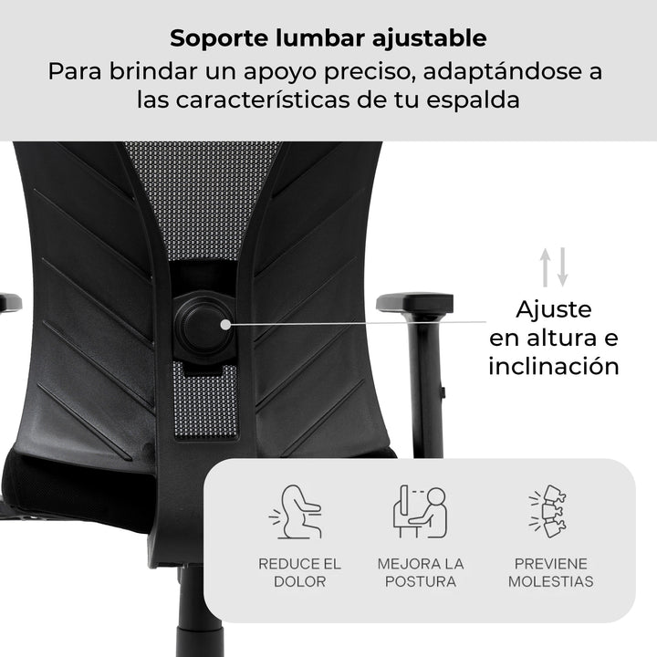 Silla de Oficina Presidente Niza