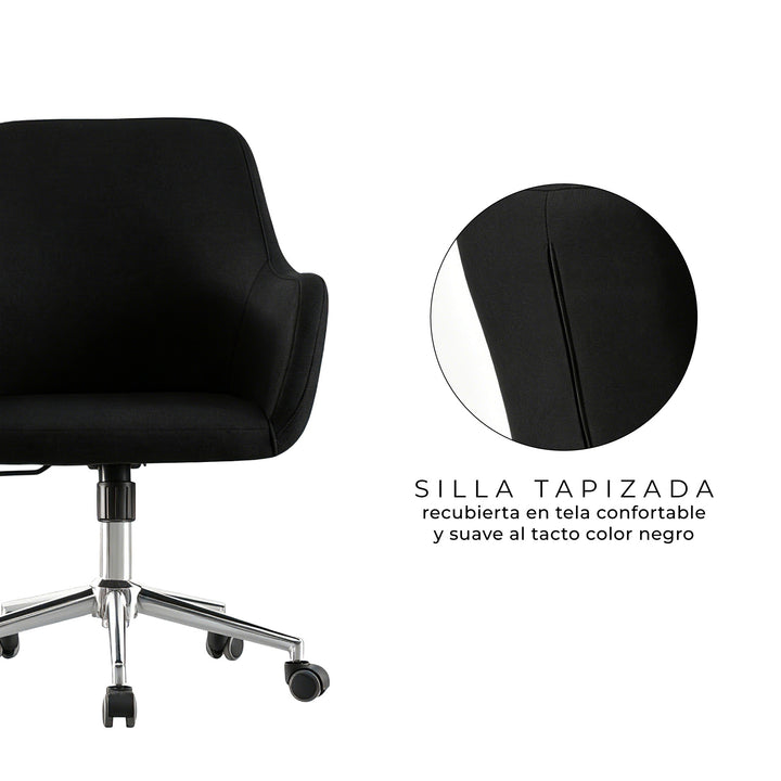 Silla de Oficina Magnolia Negra