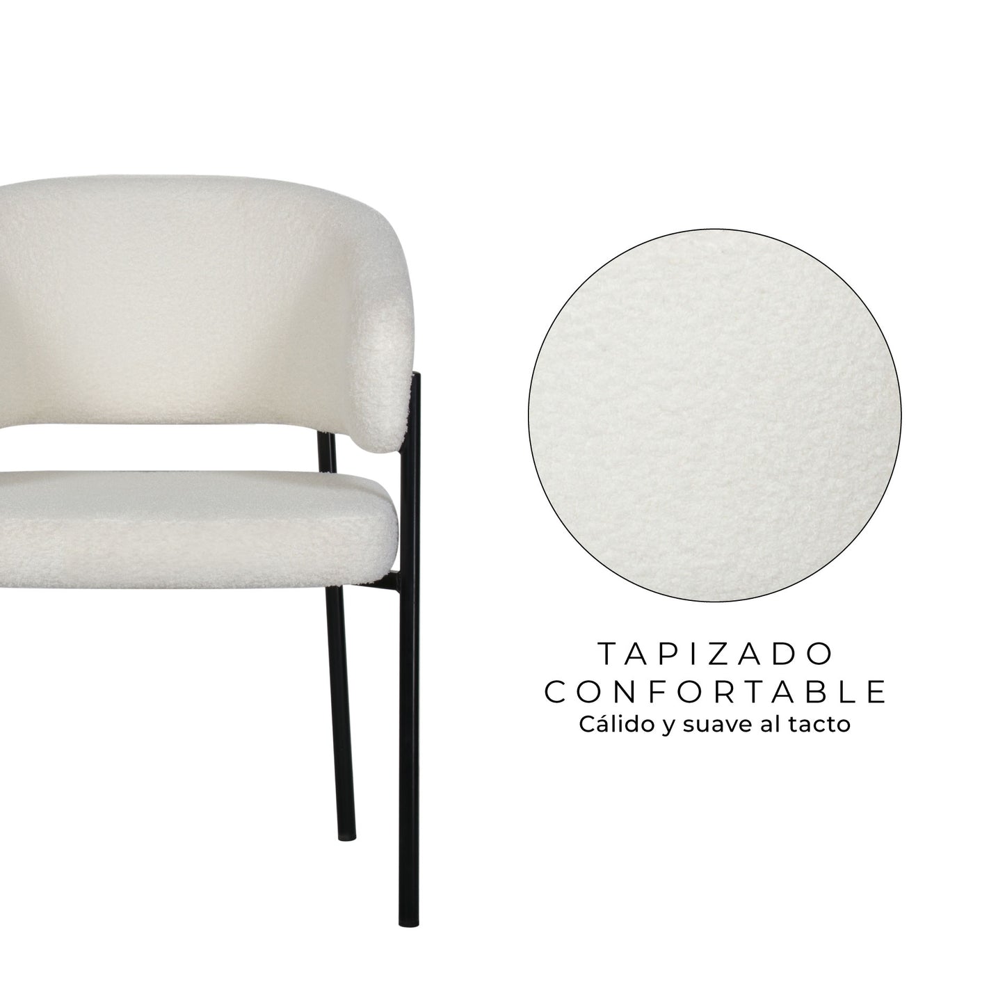 Set 2 Sillas de Comedor Arlon