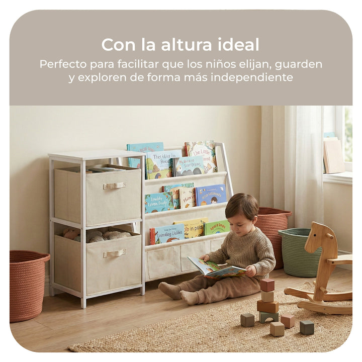 Biblioteca Organizadora Para Niños Runo