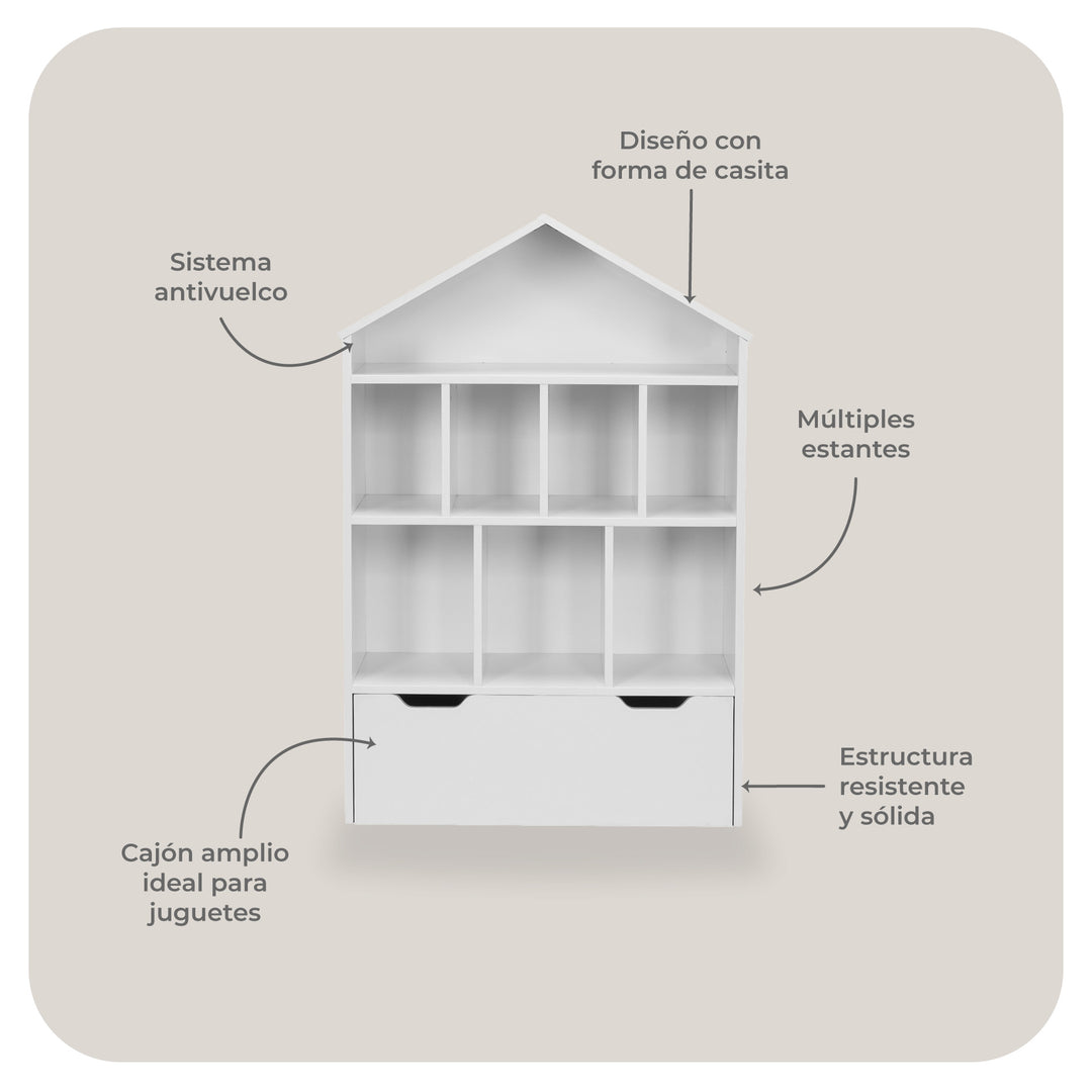 Biblioteca Organizadora Para Niños Saga