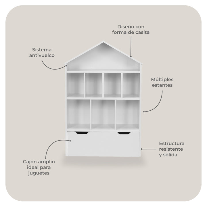 Biblioteca Organizadora Para Niños Saga