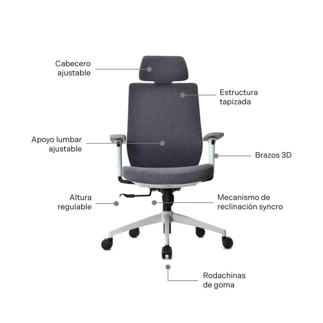 Silla de Oficina Presidente Vanta