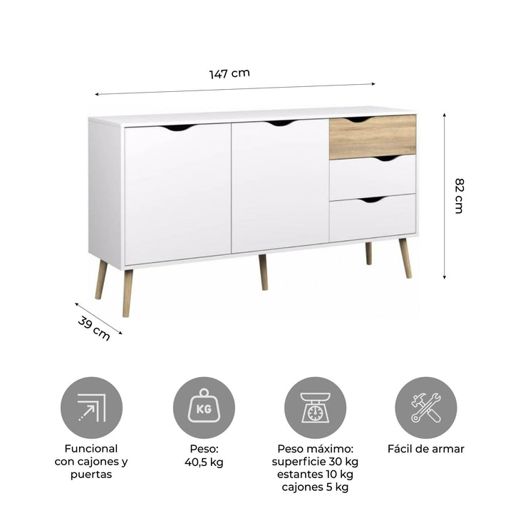 Bifé Vajillero Bergen Nórdico