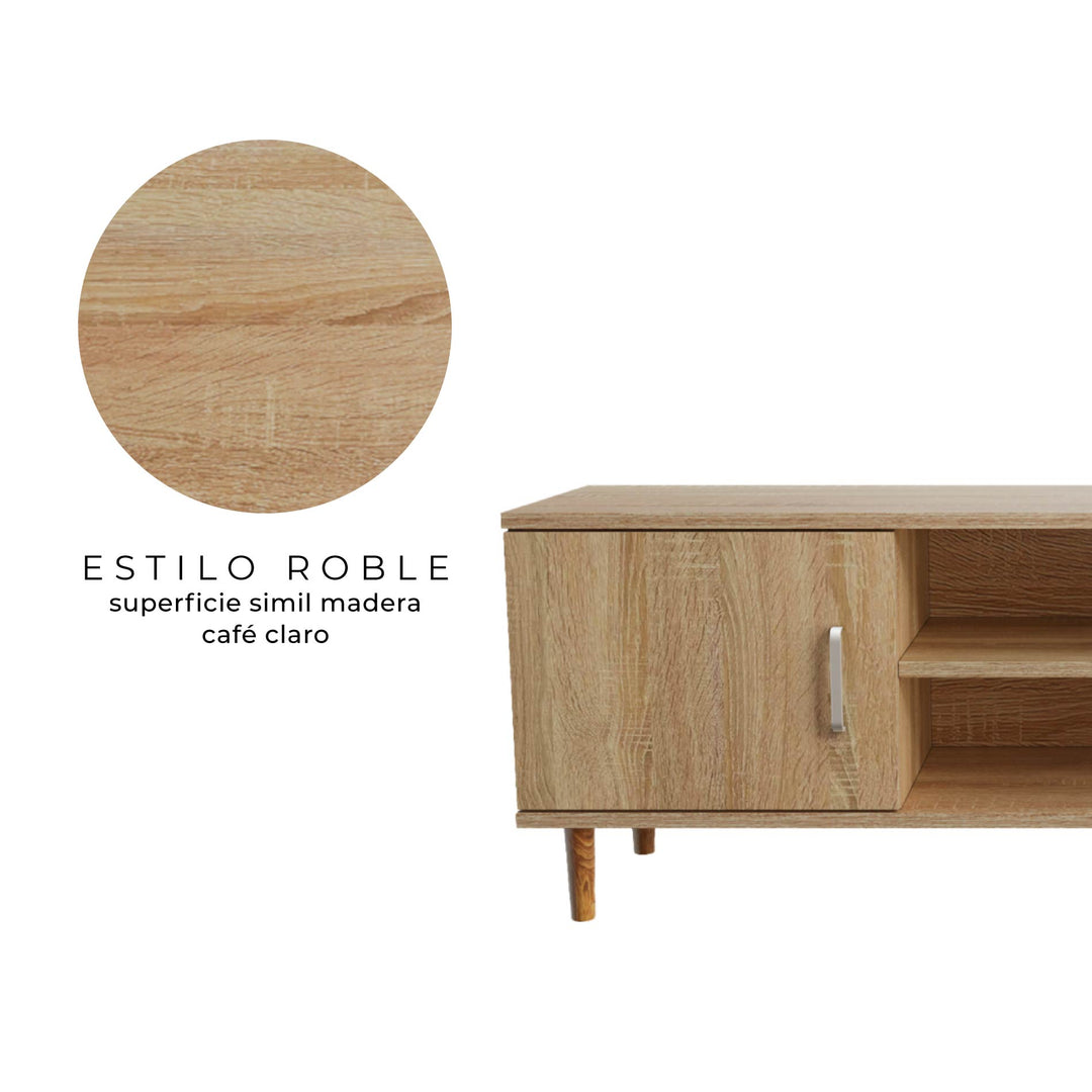 Mueble de Tv Sendai Estilo Roble