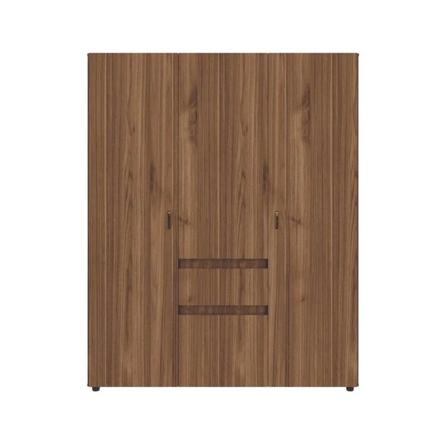 Closet 4 Puertas 160x200x49 cm Nogal