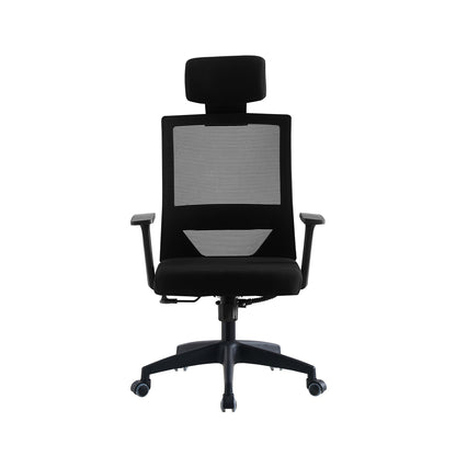 Silla de Oficina Presidente Axton Negra