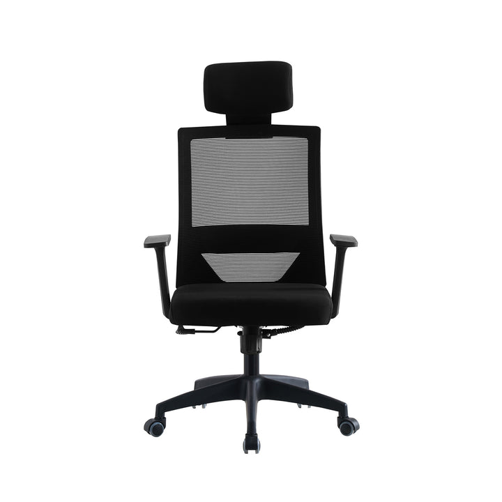 Silla de Oficina Presidente Axton Negra