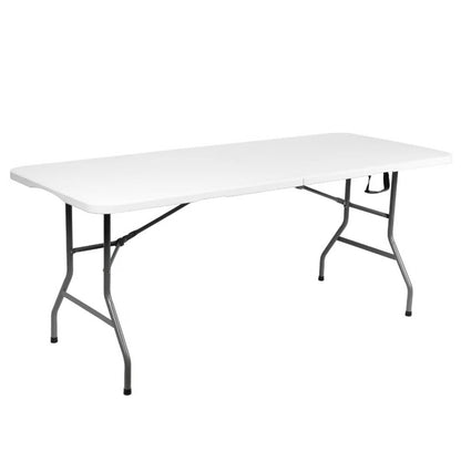 Mesa Plegable Plástica Eco Tipo Portafolio de 180 cm