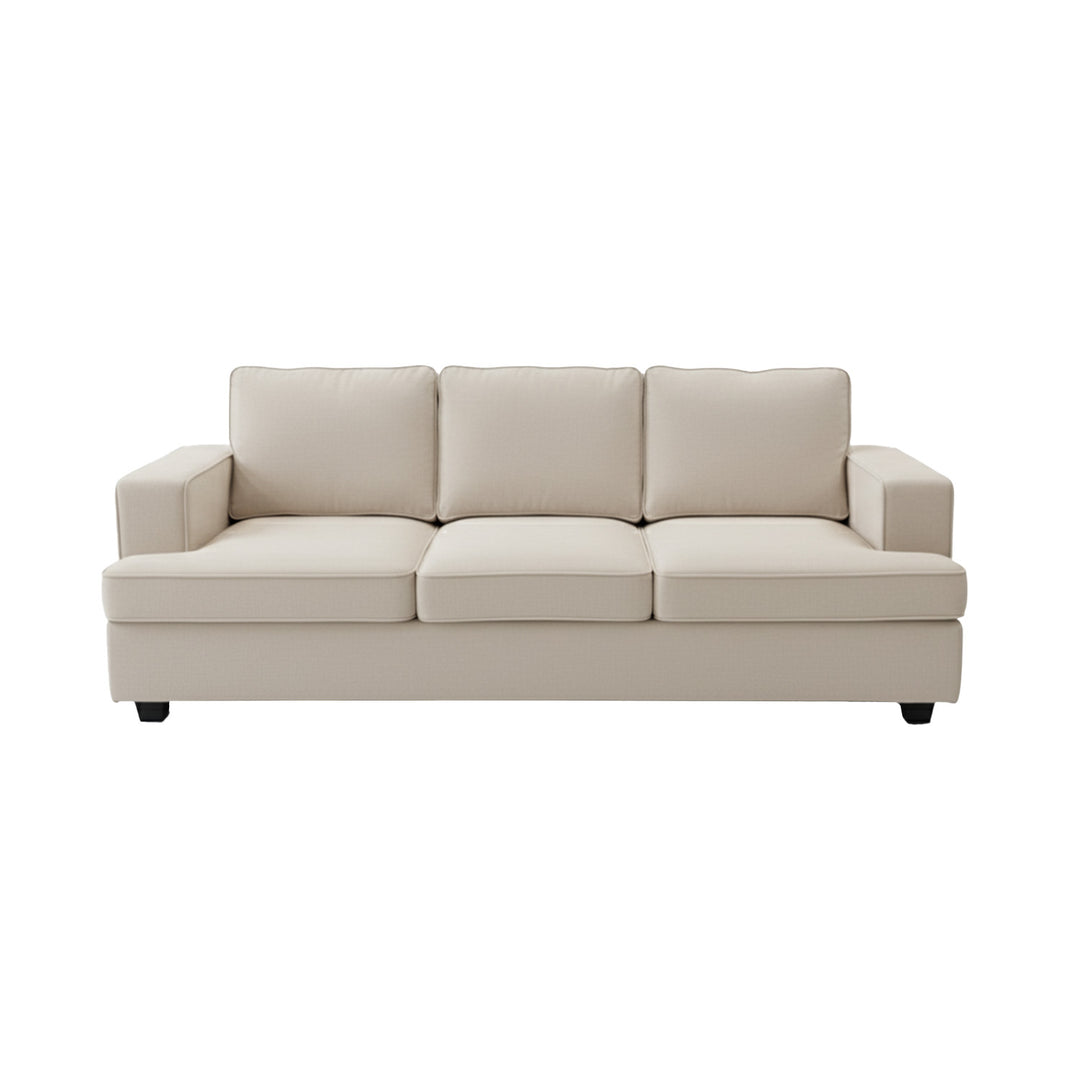 Sofá 3 Puestos Comprimido Sabina Beige