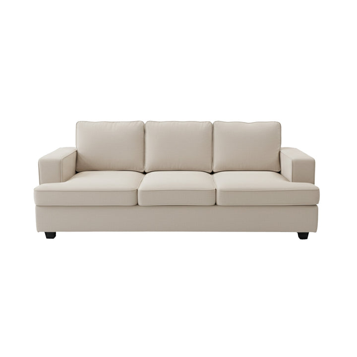 Sofá 3 Puestos Comprimido Sabina Beige