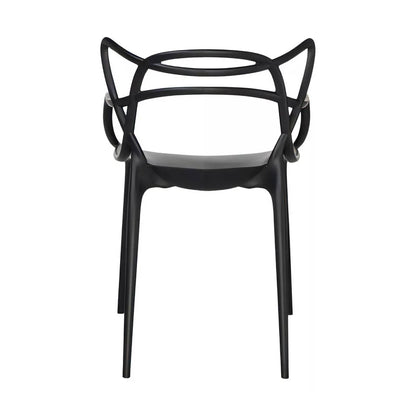 Silla Plástica Sidney Negra