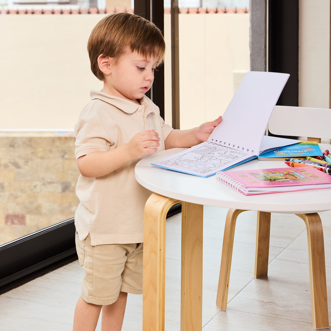 Juego de Mesa y Sillas Para Niños Sitte Nórdico