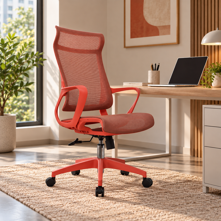 Silla de Oficina Presidente Naro Naranja
