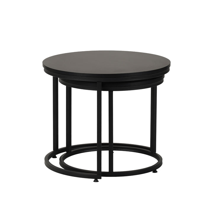 Sala Mundial - Rack TV Corintio Negro + Mesa Core