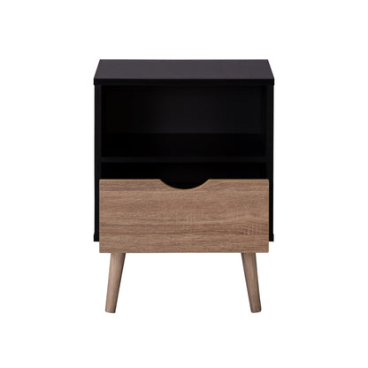 Mesa de Noche Tromso-Black Nórdica