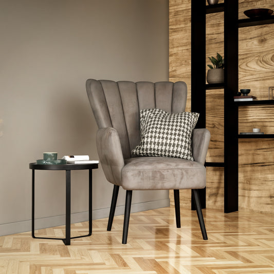Sillon Individual Poltrona Azalia Gris