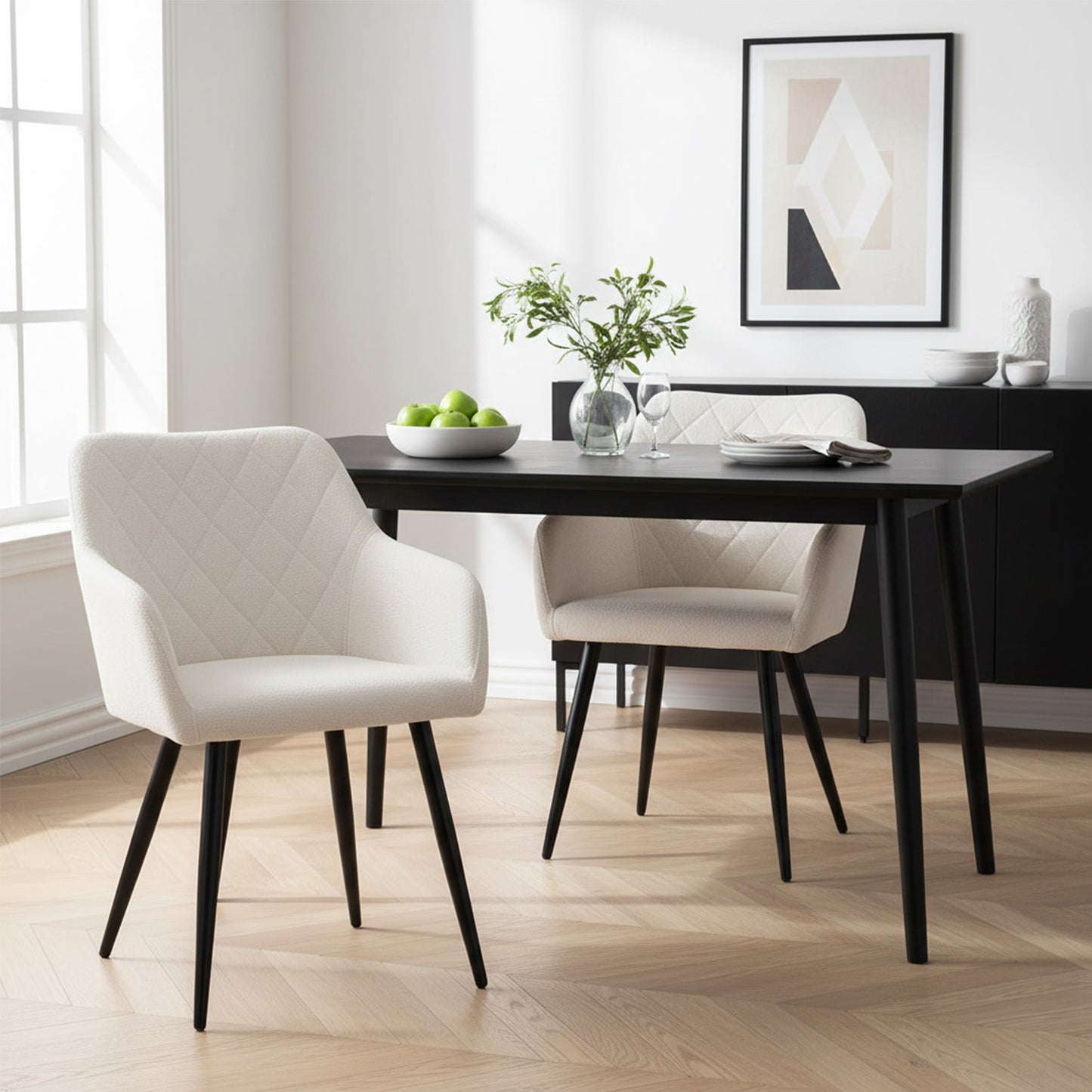 Set 2 Sillas de Comedor Landen