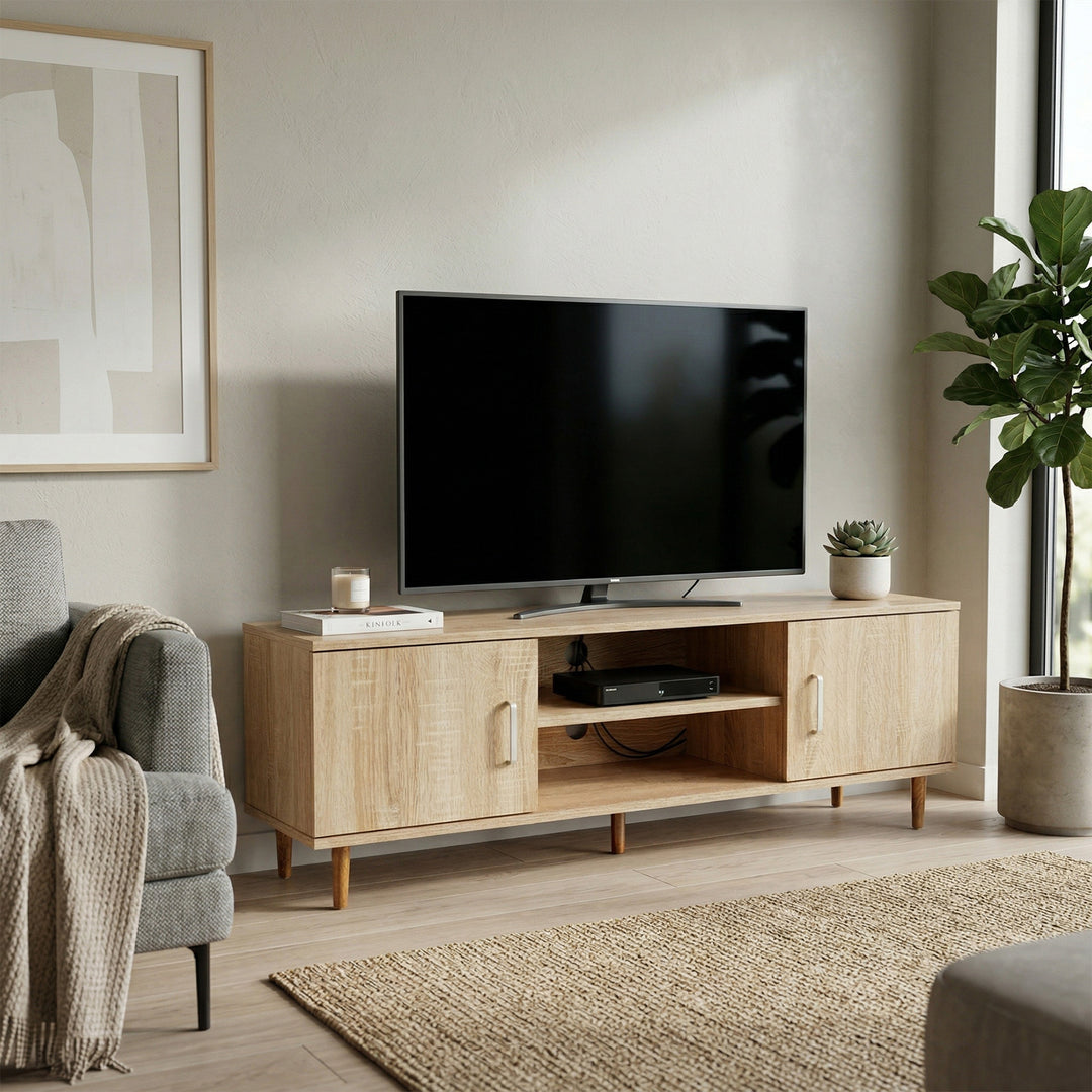 Mueble de Tv Sendai Estilo Roble