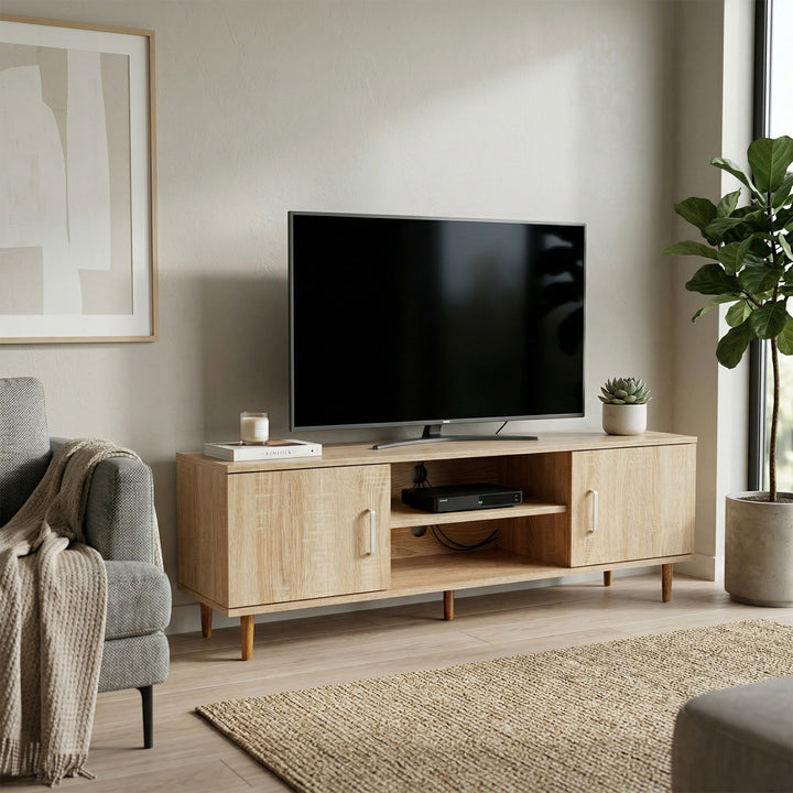 Mueble de Tv Sendai Estilo Roble