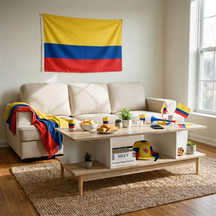 Sala Mundial - Sofá Sabina + Mesa Bari