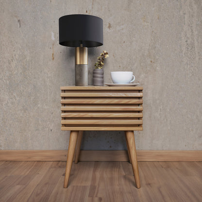 Mesa de Noche Dortmund Retro