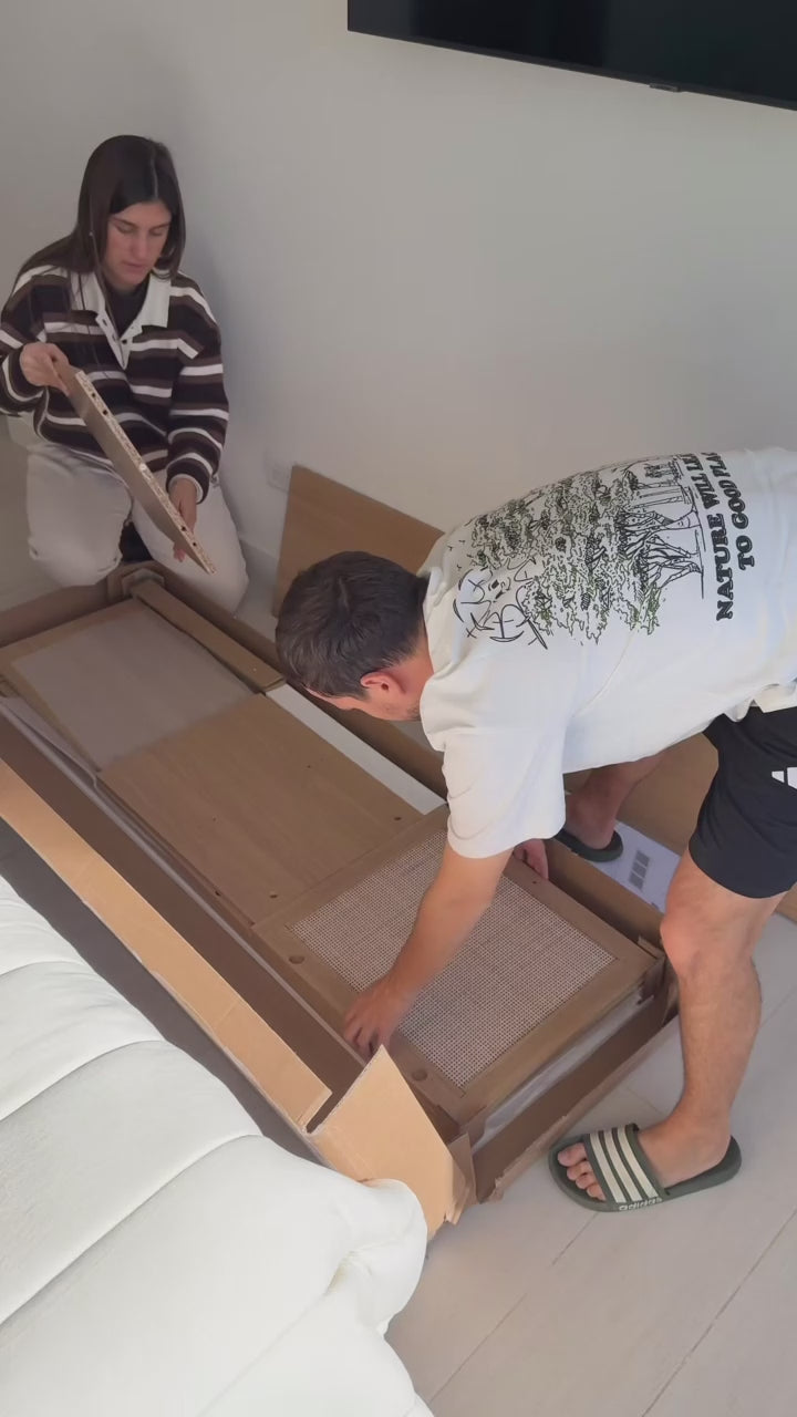Bifé de Ratán Maui 140 cm