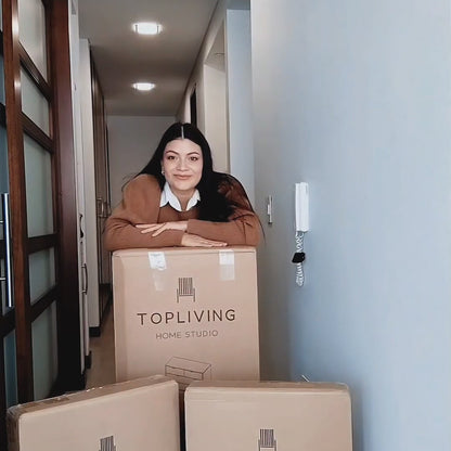 Cómoda Nórdica con 4 Cajones Negra