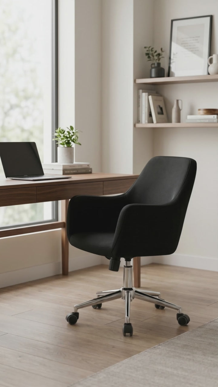 Silla de Oficina Magnolia Negra